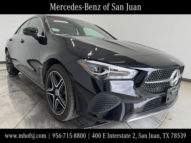 Cosmos Black Metallic 2026 Mercedes-Benz CLA 250 4MATIC Coupe All-Wheel Drive 8-Speed Dual Clutch