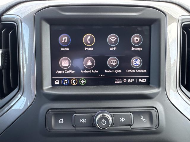2026 Chevrolet Silverado 1500 Custom Trail Boss Gray at Supreme Chevrolet of Gonzales