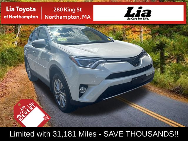 White (Blizzard Pearl) 2016 Toyota RAV4 SUV / Crossover All-Wheel Drive 6-Speed Automatic