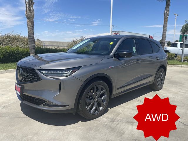 Liquid Carbon Metallic 2024 Acura MDX SUV / Crossover All-Wheel Drive Automatic
