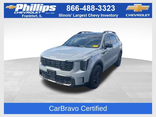 Wolf Gray 2024 Kia Sorento X-Pro SX Prestige AWD SUV / Crossover All-Wheel Drive 8-Speed Dual Clutch