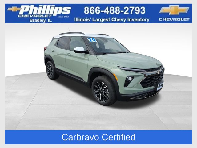 Cacti Green 2024 Chevrolet Trailblazer SUV / Crossover Four-Wheel Drive 9-Speed Automatic