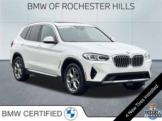 Alpine White 2023 BMW X3 xDrive30i AWD SUV / Crossover All-Wheel Drive 8-Speed Automatic