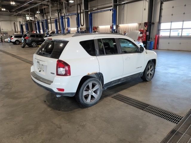 2016 Bright White Clearcoat Jeep Compass High Altitude 4X4 SUV
