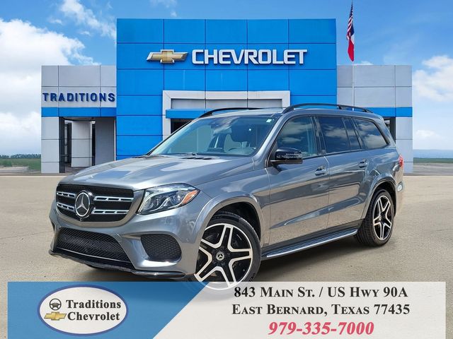 Selenite Gray 2018 Mercedes-Benz GLS 550 4MATIC SUV / Crossover All-Wheel Drive 9-Speed Automatic