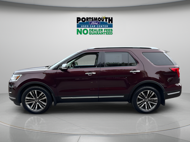 Red Metallic 2018 Ford Explorer SUV / Crossover All-Wheel Drive 6-Speed Automatic