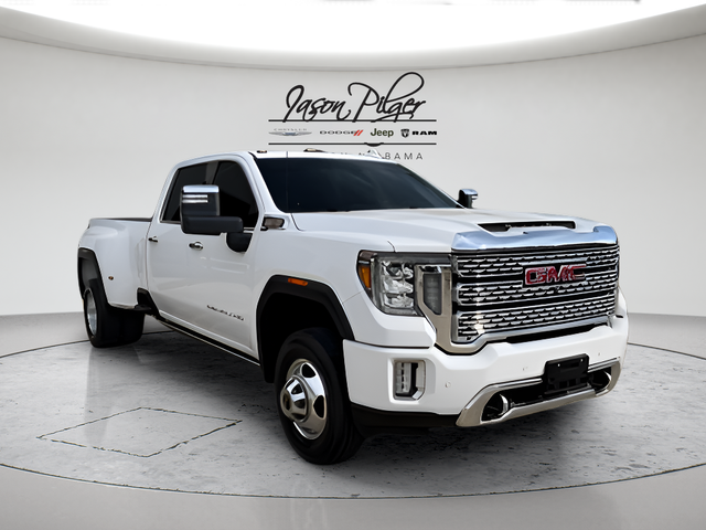 Summit White 2023 GMC Sierra 3500HD Pickup Truck Four-Wheel Drive Automatic
