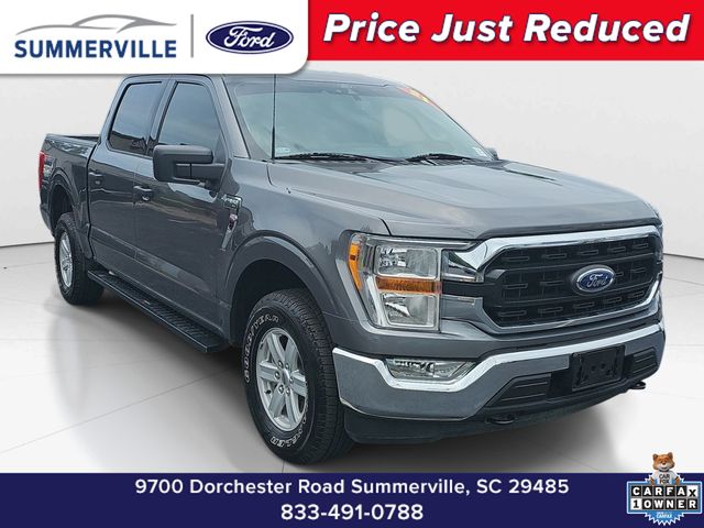 Carbonized Gray Metallic 2021 Ford F-150 Pickup Truck Four-Wheel Drive Automatic