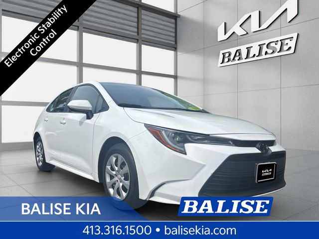 Ice 2024 Toyota Corolla LE FWD Sedan Front-Wheel Drive Continuously Variable Transmission