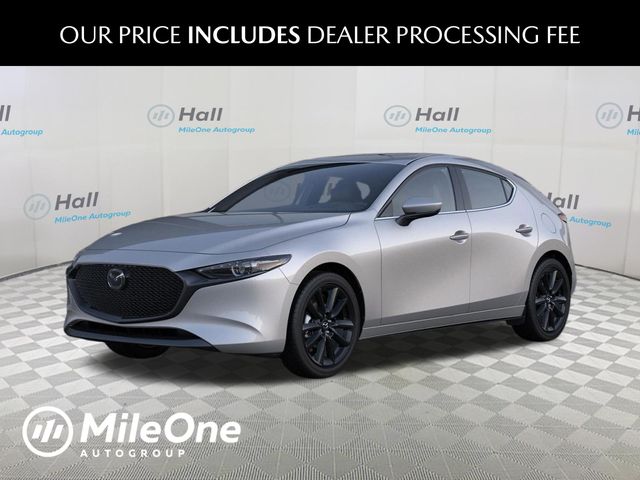 Gray (Platinum Quartz Metallic) 2026 Mazda MAZDA3 Hatchback Front-Wheel Drive 6-Speed Manual
