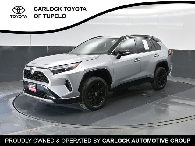 Midnight Black Metallic 2024 Toyota RAV4 Hybrid SUV / Crossover All-Wheel Drive Continuously Variable Transmission