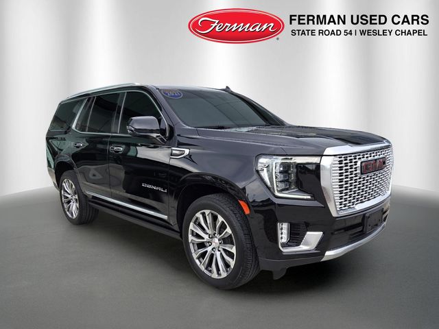Onyx Black 2021 GMC Yukon SUV / Crossover Four-Wheel Drive Automatic