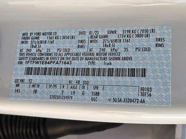 Used 2023 White Ford XLT image 33