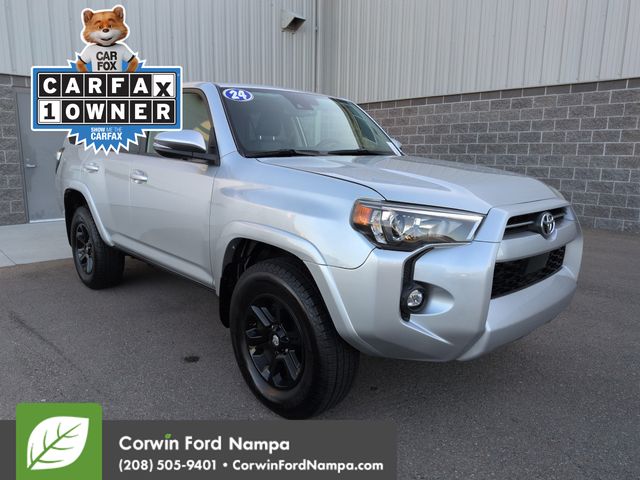 Classic Silver Metallic 2024 Toyota 4Runner SUV / Crossover Four-Wheel Drive 5-Speed Automatic