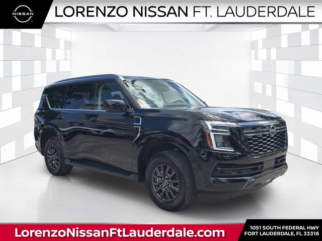 Super Black 2026 Nissan Armada SUV / Crossover Four-Wheel Drive 9-Speed Automatic