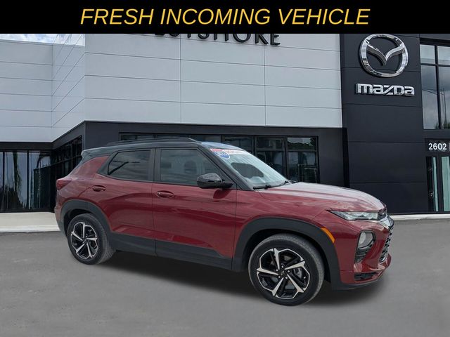 Red (Crimson Metallic) 2023 Chevrolet Trailblazer SUV / Crossover Front-Wheel Drive Continuously Variable Transmission