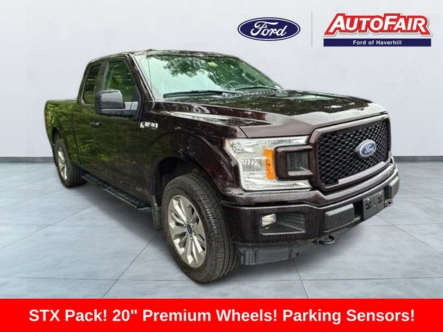 Magma Red Metallic 2018 Ford F-150 Pickup Truck Four-Wheel Drive Automatic