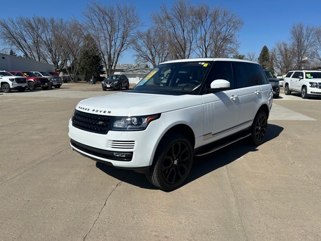 Fuji White 2017 Land Rover Range Rover V6 HSE 4WD SUV / Crossover All-Wheel Drive 8-Speed Automatic