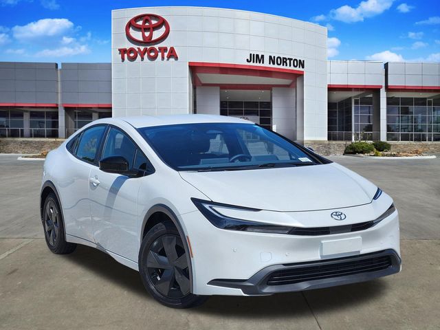 White (Wind Chill Pearl) 2025 Toyota Prius Hatchback Front-Wheel Drive Continuously Variable Transmission