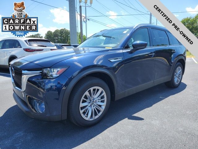 2025 Mazda CX-90 3.3 Turbo Preferred Blue at Stokes Mazda
