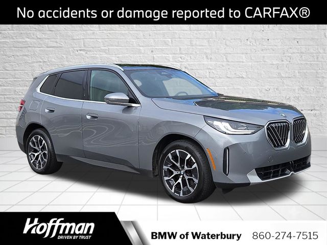 Skyscraper Gray Metallic 2025 BMW X3 SUV / Crossover All-Wheel Drive 8-Speed Automatic