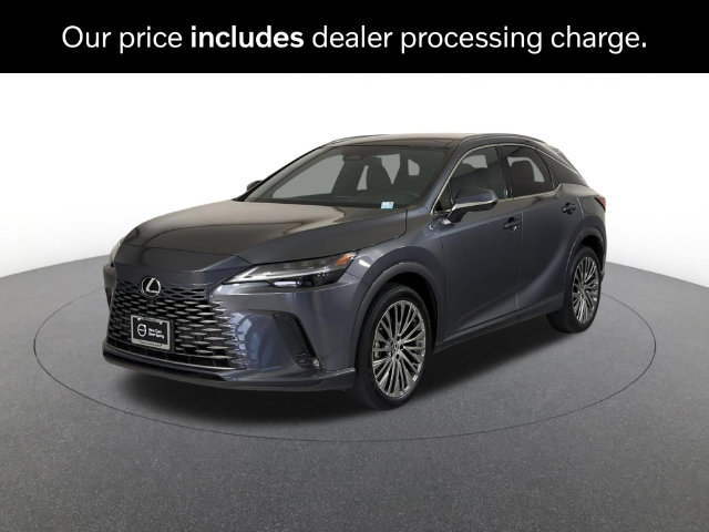 Cloudburst Gray 2024 Lexus RX Hybrid SUV / Crossover All-Wheel Drive Continuously Variable Transmission