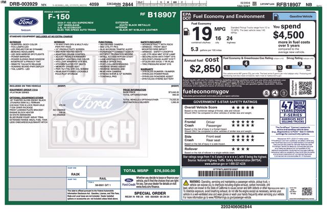 2024 Ford F-150 Platinum