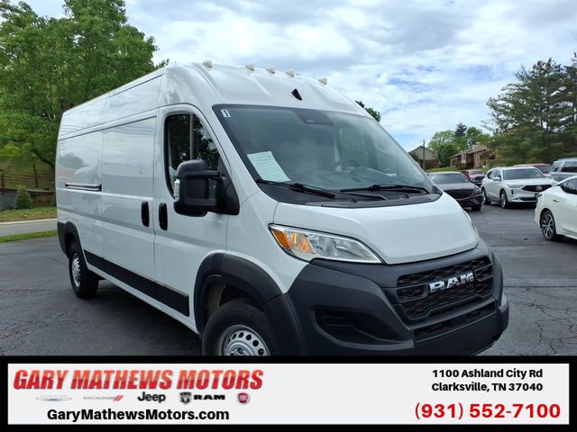 Bright White Clearcoat 2024 RAM ProMaster Van 9-Speed Automatic