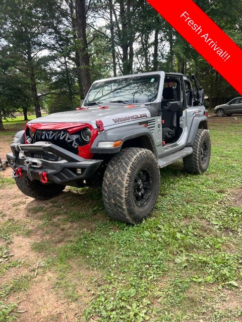 Billet Silver Metallic 2018 Jeep Wrangler SUV / Crossover Four-Wheel Drive 8-Speed Automatic