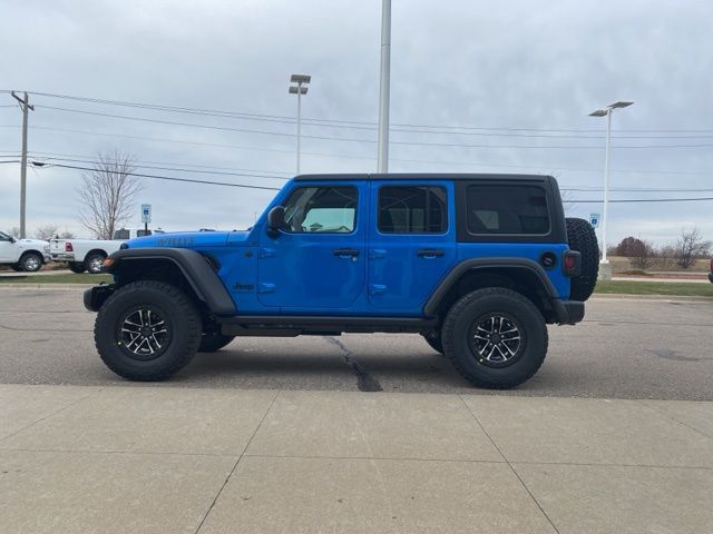 2026 Jeep Wrangler Willys - Hydro Blue Pearl Coat exterior view 9