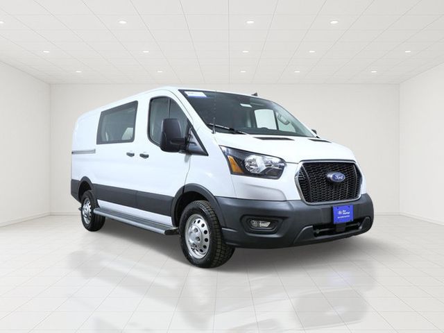 Oxford White 2024 Ford Transit Cargo Van All-Wheel Drive Automatic