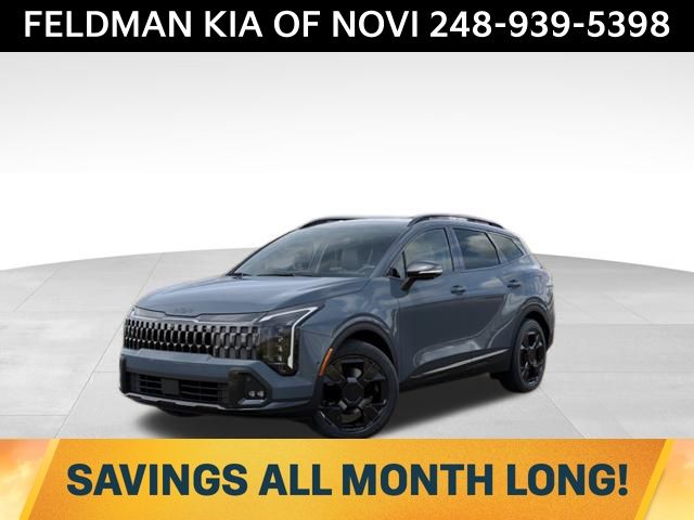Blue 2027 Kia Sportage Hybrid Plug-In SUV / Crossover All-Wheel Drive 6-Speed Automatic Overdrive