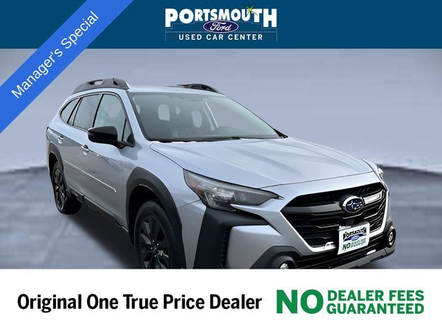 Ice Silver Metallic 2023 Subaru Outback Onyx Edition AWD SUV / Crossover All-Wheel Drive Continuously Variable Transmission