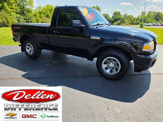 Black 2009 Ford Ranger Pickup Truck  5-Speed Automatic Overdrive