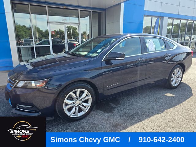 Blue Velvet Metallic 2018 Chevrolet Impala LT FWD Sedan Front-Wheel Drive 6-Speed Automatic