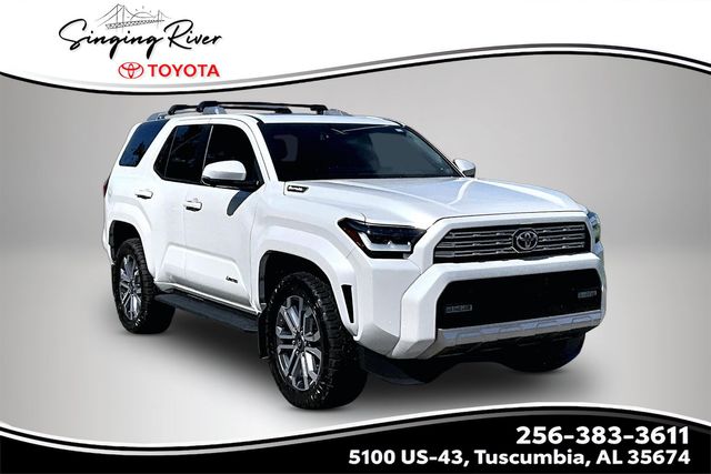 White (Wind Chill Pearl) 2025 Toyota 4Runner Limited 4WD SUV / Crossover All-Wheel Drive 8-Speed Automatic