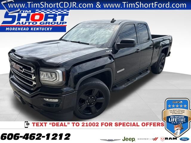Onyx Black 2017 GMC Sierra 1500 Pickup Truck Four-Wheel Drive 6-Speed Automatic Overdrive