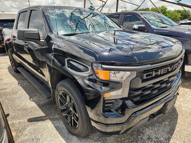 2023 Chevrolet Silverado 1500 Custom Black at Classic Elite Chevrolet Sugar Land