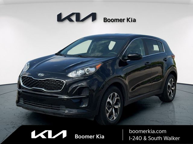 Black Cherry Pearl 2021 Kia Sportage LX FWD SUV / Crossover Front-Wheel Drive 6-Speed Automatic Overdrive