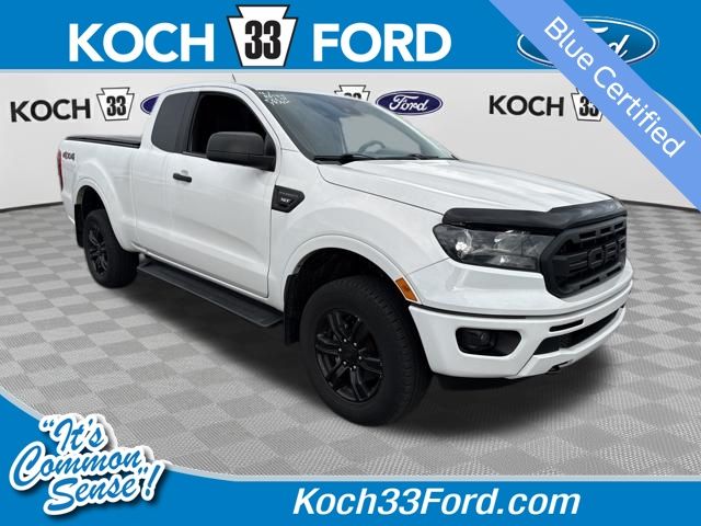 Oxford White 2020 Ford Ranger XLT SuperCab 4WD Pickup Truck Four-Wheel Drive Automatic