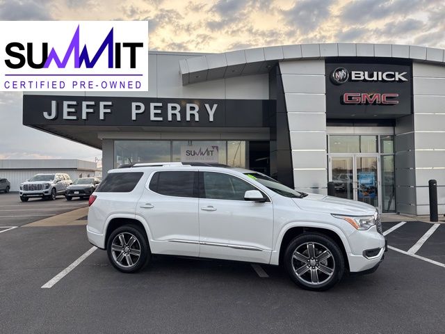 White Frost Tricoat 2019 GMC Acadia Denali AWD SUV / Crossover Four-Wheel Drive 6-Speed Automatic