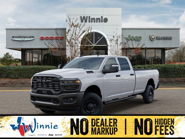 Bright White Clearcoat 2026 RAM 2500 Tradesman Crew Cab LB 4WD Pickup Truck Four-Wheel Drive 8-Speed Automatic