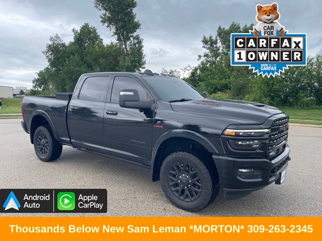 Black Clearcoat 2025 RAM 2500 Pickup Truck Four-Wheel Drive 8-Speed Automatic