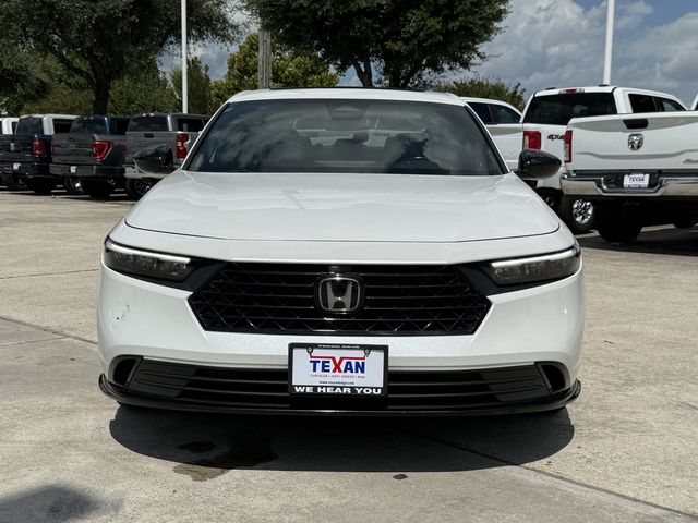 2024 Honda Accord Hybrid Sport-L White at DeMontrond Gulf Freeway