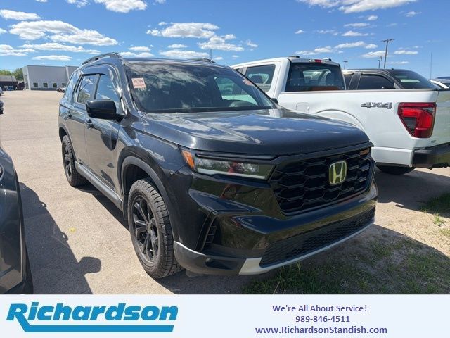 Black 2025 Honda Pilot TrailSport AWD SUV / Crossover All-Wheel Drive Automatic