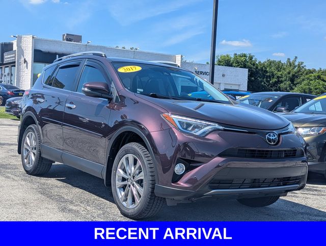 Black Currant 2017 Toyota RAV4 SUV / Crossover All-Wheel Drive 6-Speed Automatic