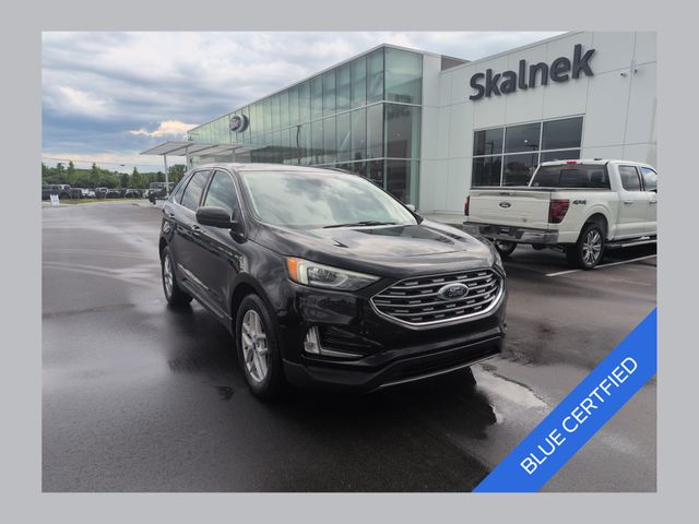 Black Metallic 2021 Ford Edge SUV / Crossover All-Wheel Drive 8-Speed Automatic