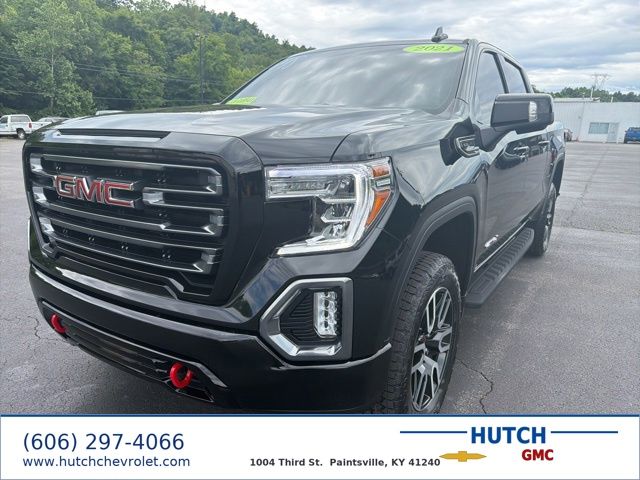 Onyx Black 2021 GMC Sierra 1500 Pickup Truck Four-Wheel Drive Automatic