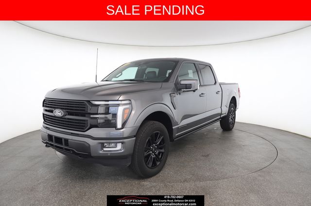 Gray Metallic 2025 Ford F-150 Pickup Truck Four-Wheel Drive Automatic