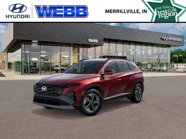 Ultimate Red 2026 Hyundai Tucson SUV / Crossover All-Wheel Drive 8-Speed Automatic